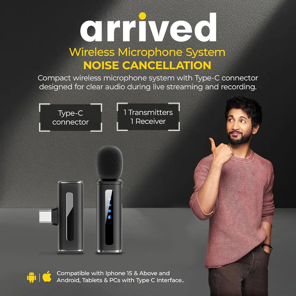 DigiTek Wireless Microphone Type C With 1 Mic (DWM 010) view 6